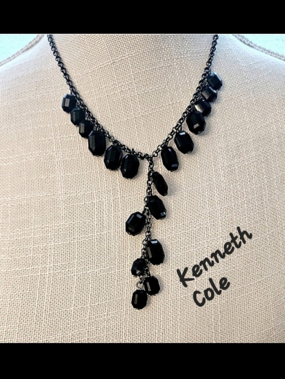 Kenneth Cole Black  Necklace